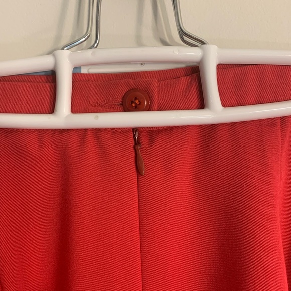 Vintage Pendleton red pencil skirt, size 10 - Picture 6 of 8